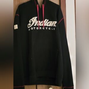 Indian Motorcycle Men's Applique Headdress Hoodie